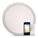 Plafoniera Smart Luxera 36W 3000K-6500K IP20, PULSAR - imagine 4