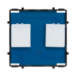 Modul intrerupator dublu, aparataj touch PULSAR NS