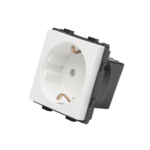 Priza schuko alb 16A, aparataj touch PULSAR NS - imagine 2