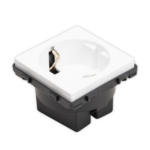 Priza schuko alb 16A, aparataj touch PULSAR NS - imagine 4