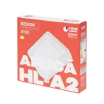 Aplica Viva patrat 22W 2816lm 6500K 18cm IP20, Homelight - imagine 5