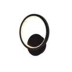 Aplica Aura LED 15W 3CCT 750lm, negru, Erste